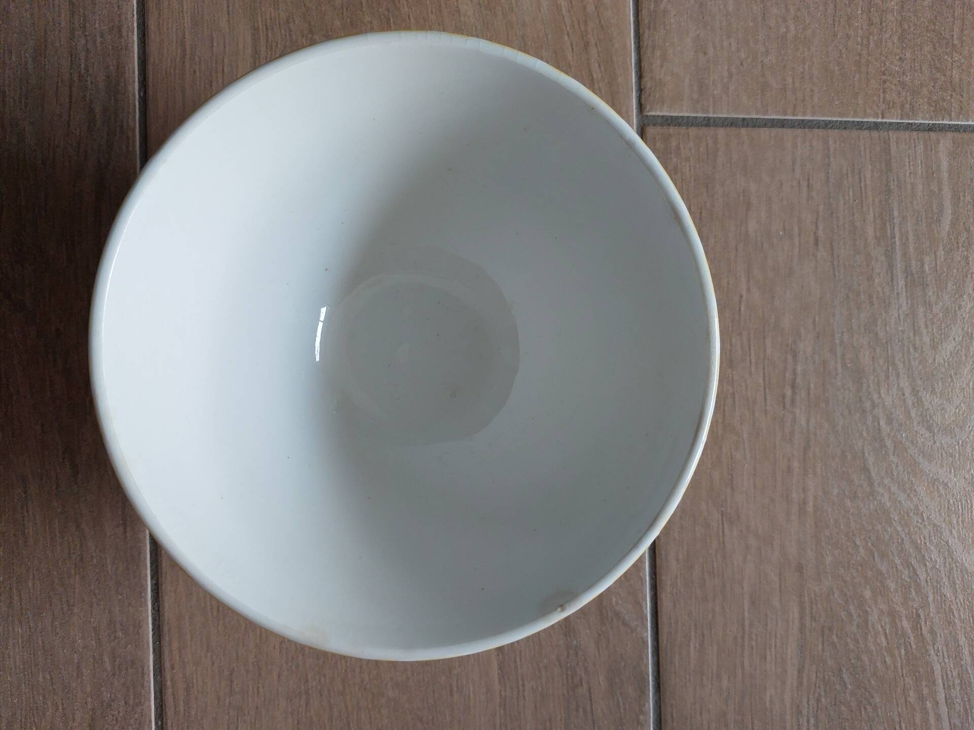 Old faceted bowl Digoin 9611