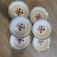 6 assiettes creuses vintage Digoin Sarreguemines modèle Nina Rosa 2008145