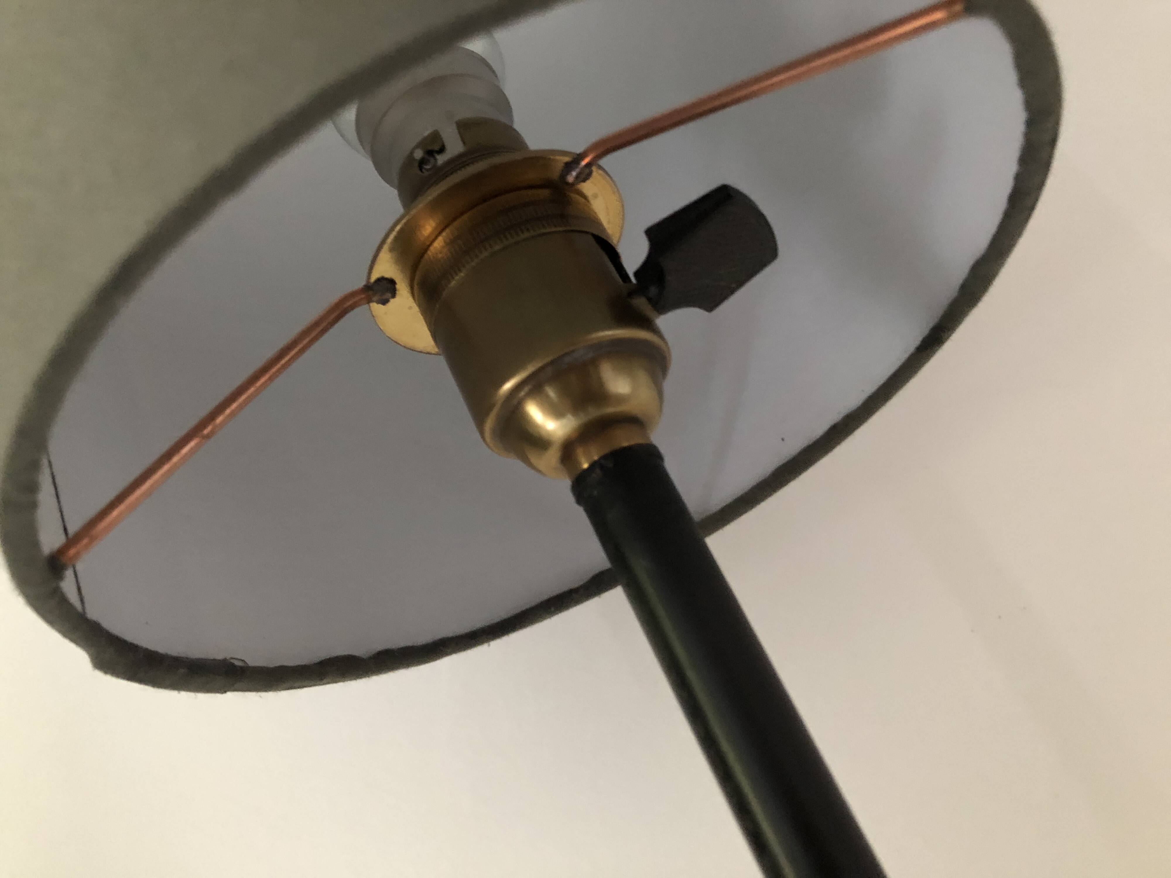 Lampe en fer forgé des années 50 - 60