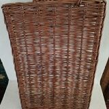 Wicker serving tray