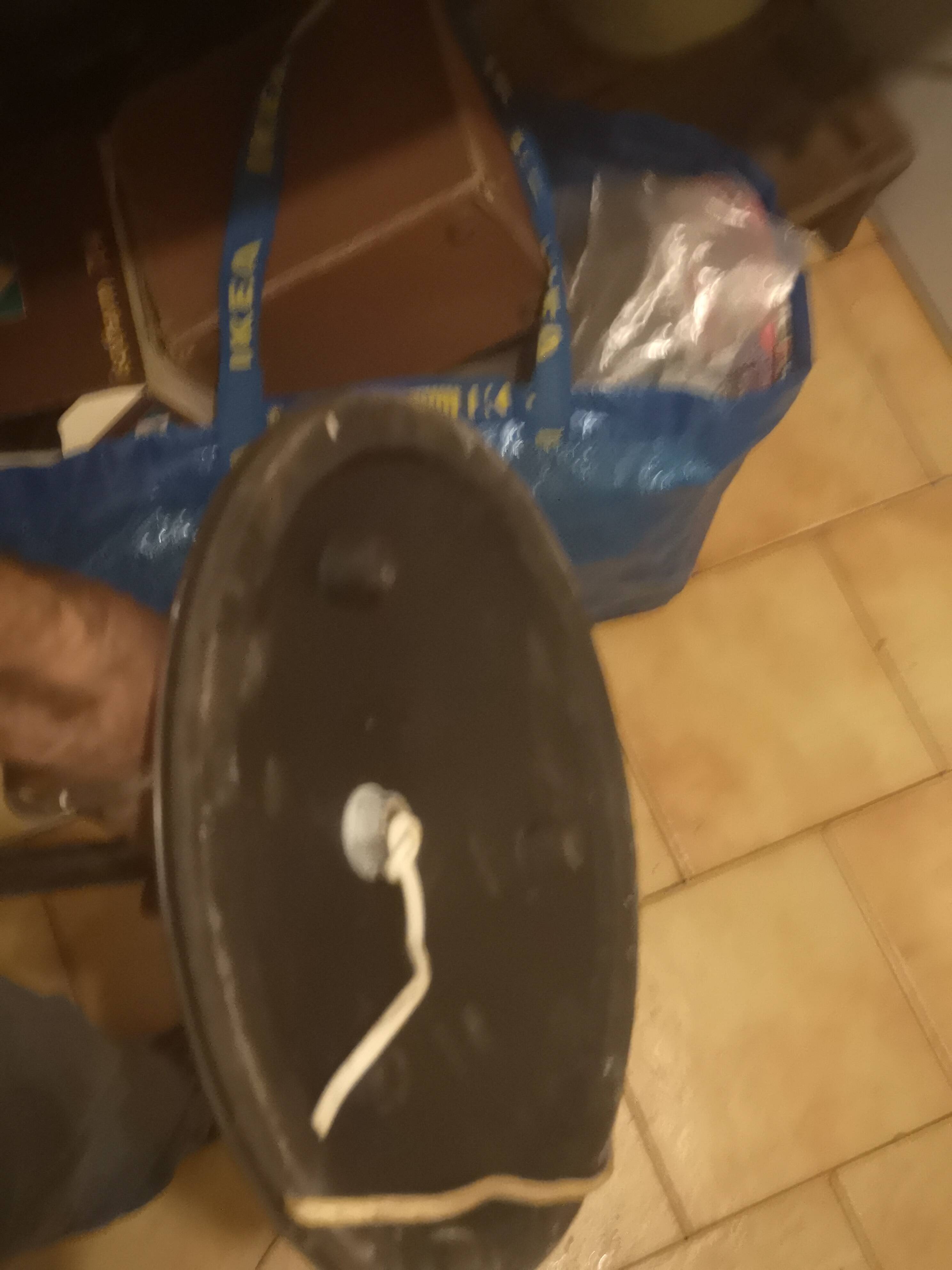 Vintage floor lamp 3 chrome spots France 1970