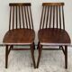 Set of 2 bistro chairs