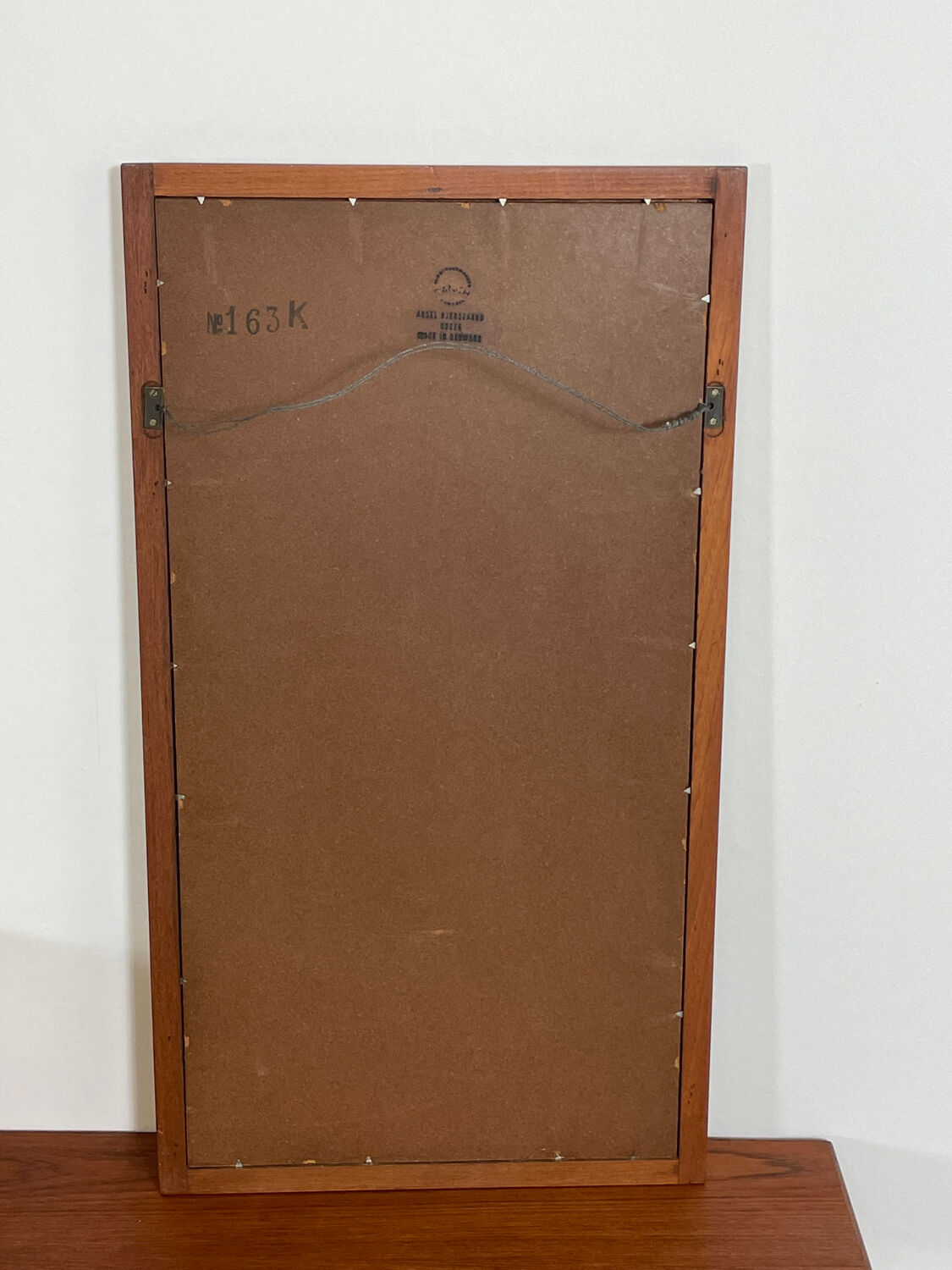 Danish teak hallway set by Kai Kristiansen 1960s