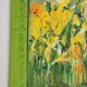 Oil on canvas signed 70's abstract