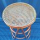Saddle in rattan and caning