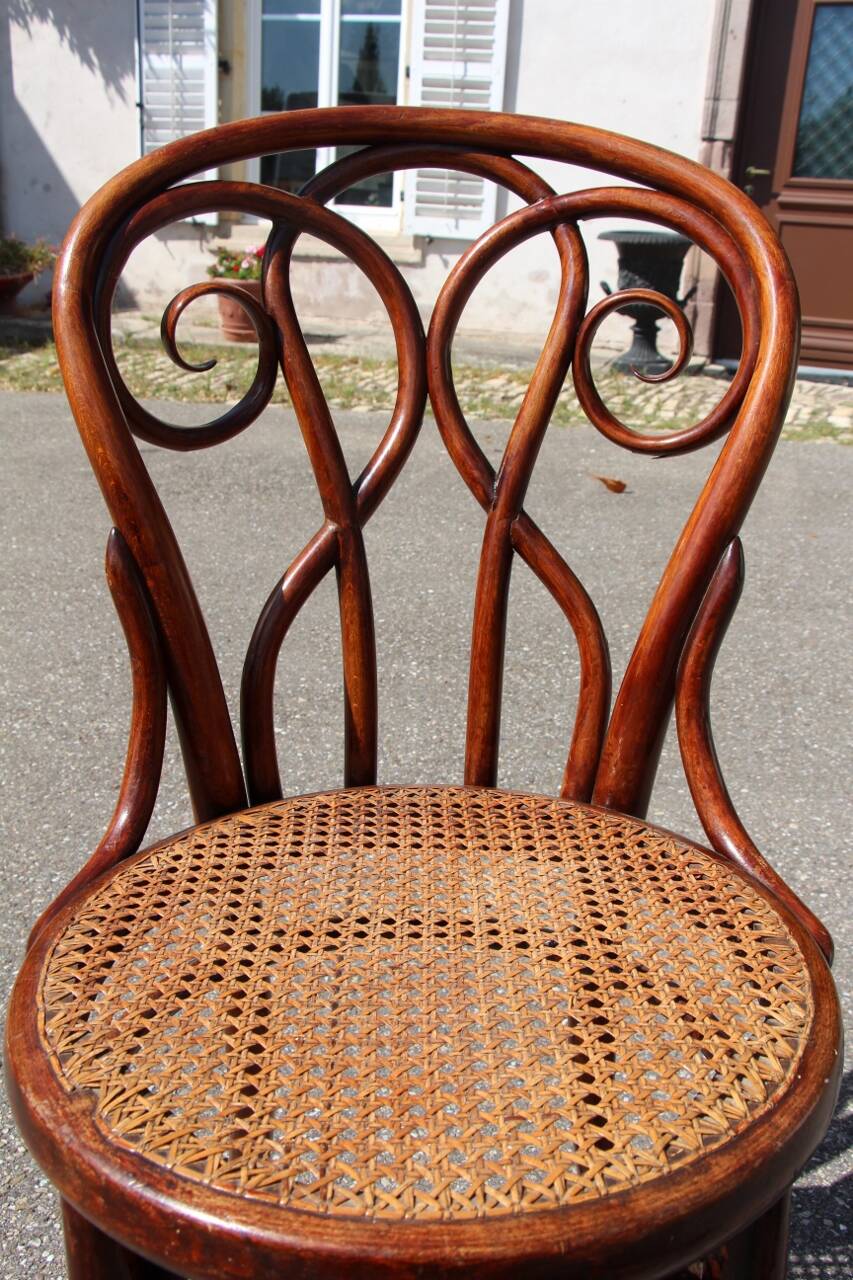 Série de x8 chaises bistrot style Thonet