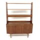 Secrétaire scandinave en teck, Suède, 1960