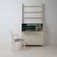 Library Secretary with its “Vardags” armchair by Carl Malmsten, Sweden 1960s