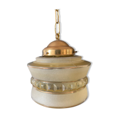 Vintage globe suspension
