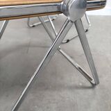 Ensemble de 4 chaises pliantes Castelli Plia, années 1960