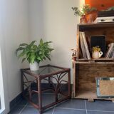 Table basse rotin