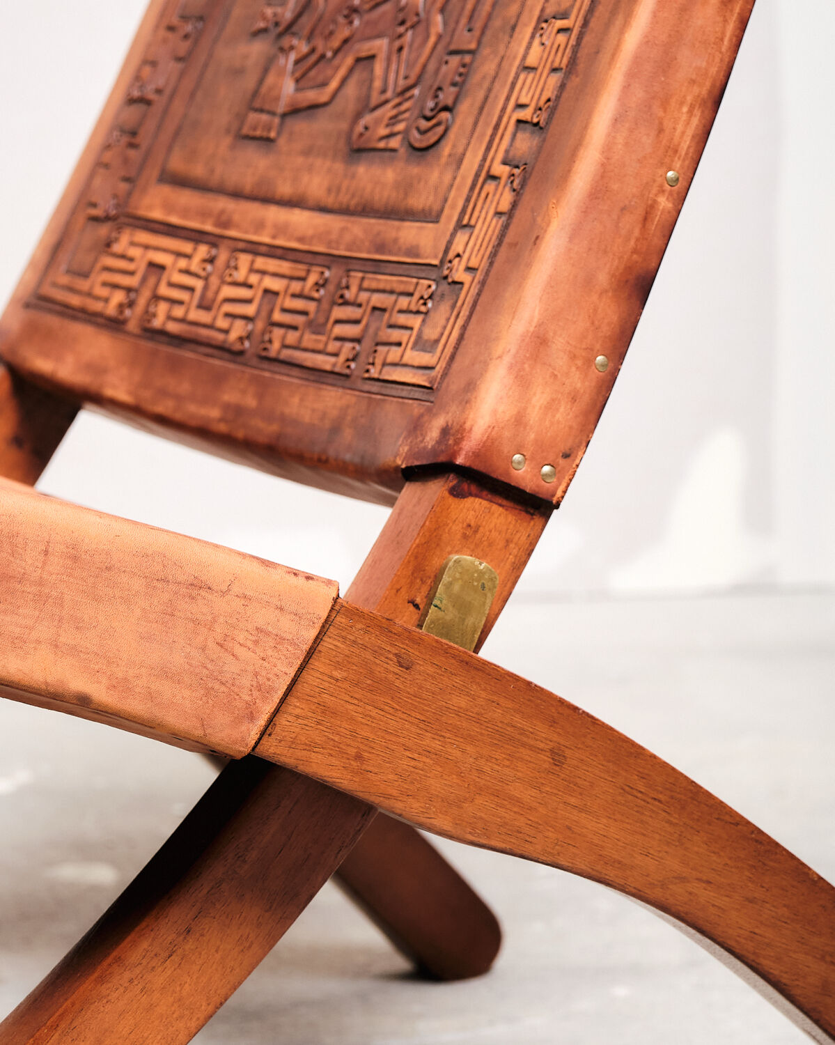 Set of 4 Angel’s Pazmino folding chairs, 1960’s