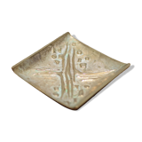 Bronze cup signed Jacques Lauterbach, empty pocket Brutalist bronze, abstract, collection, decoration