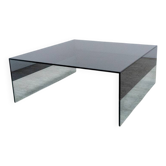 Haworth Smoke L100 Coffee Table in Black Glass