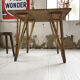 Vintage rattan meal table