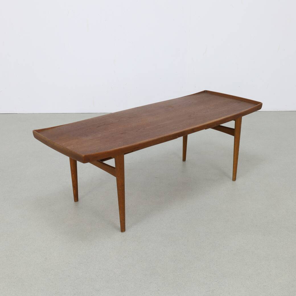 Teak coffee table by Alf Svensson for Tingströms Sweden, 1960s