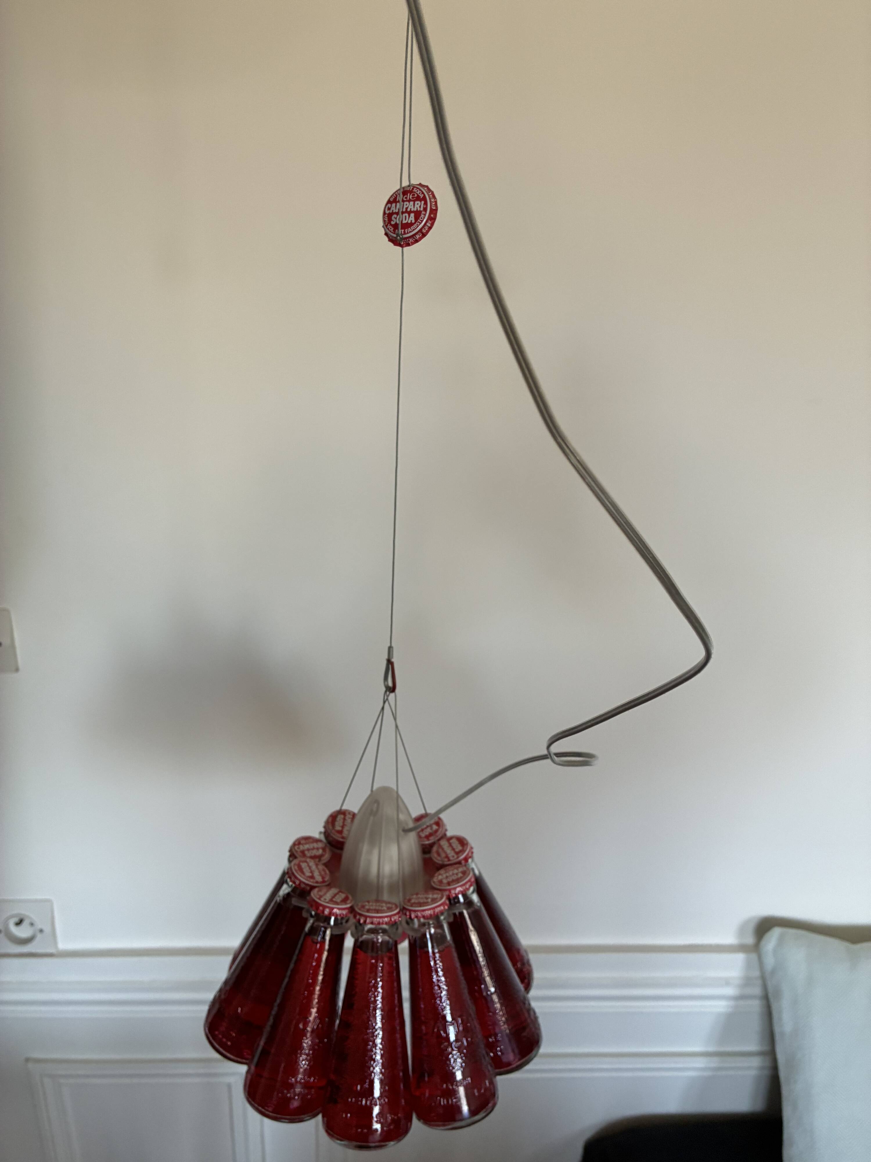 Suspension "Campari Light" by Ingo Maurer