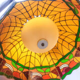 Suspension lamp style "Tiffany" vintage Art Deco