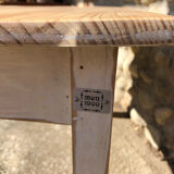 Patinated coffee table