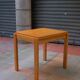 Table extensible en pin, années 80