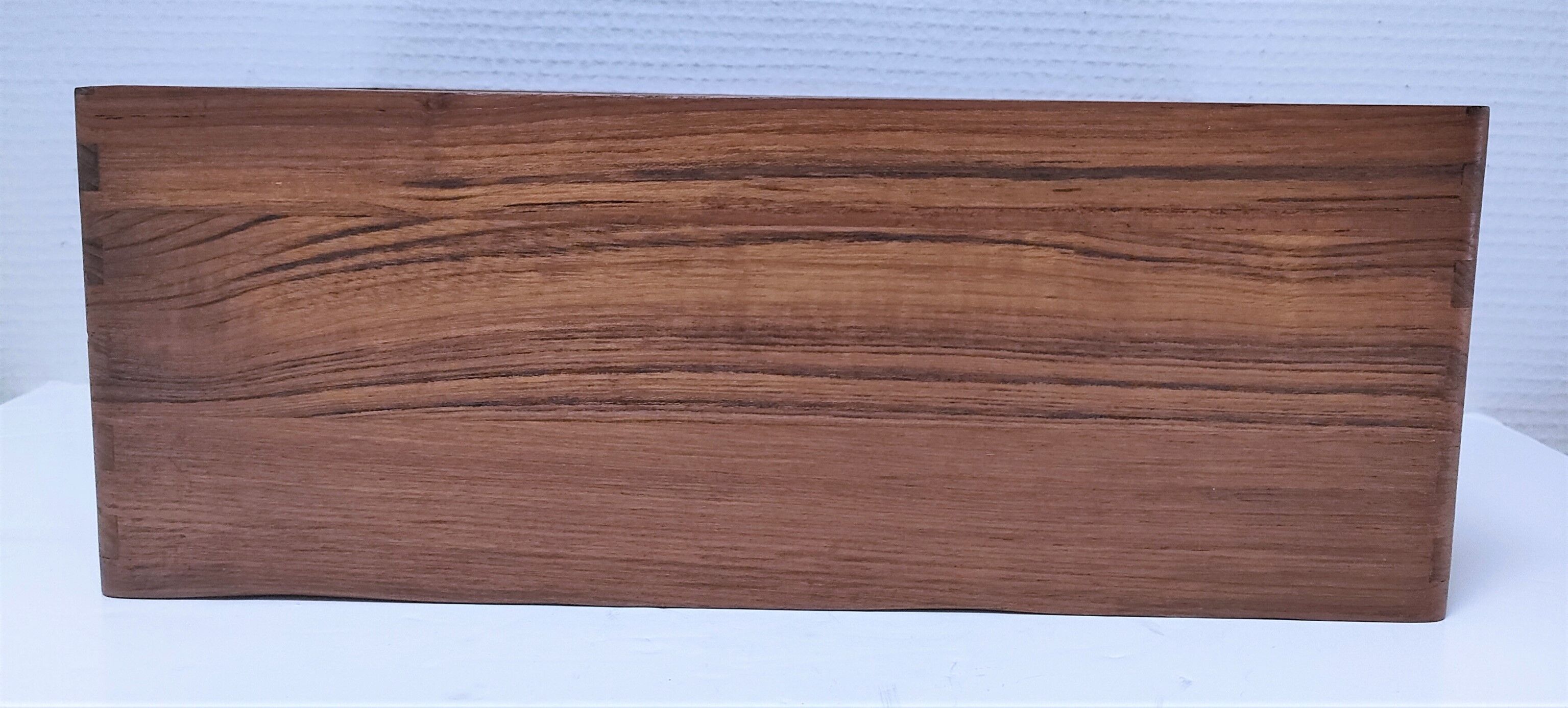 Wall shelf with solid wood compartments design 80s