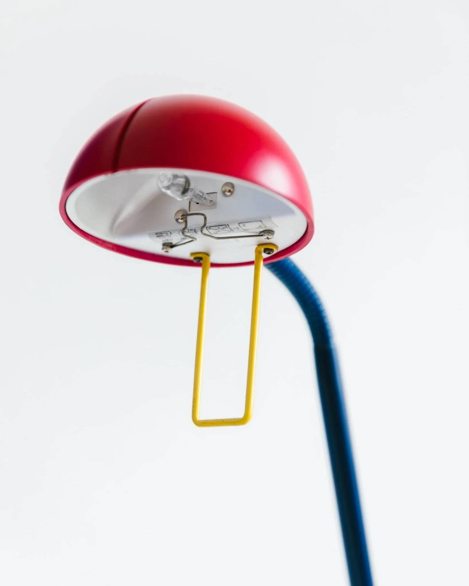 Multicolore Memphis Desk Lamp in Painted Metal and Plastic - 80s/90s Pop Art