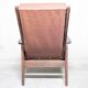 Vintage Free Span FS115 Solid Oak Recliner Chair 1950s