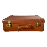 Antique suitcase and its key