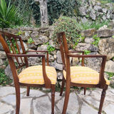 English mahogany living room furniture circa 1900