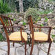 Mobilier de salon anglais en acajou vers 1900