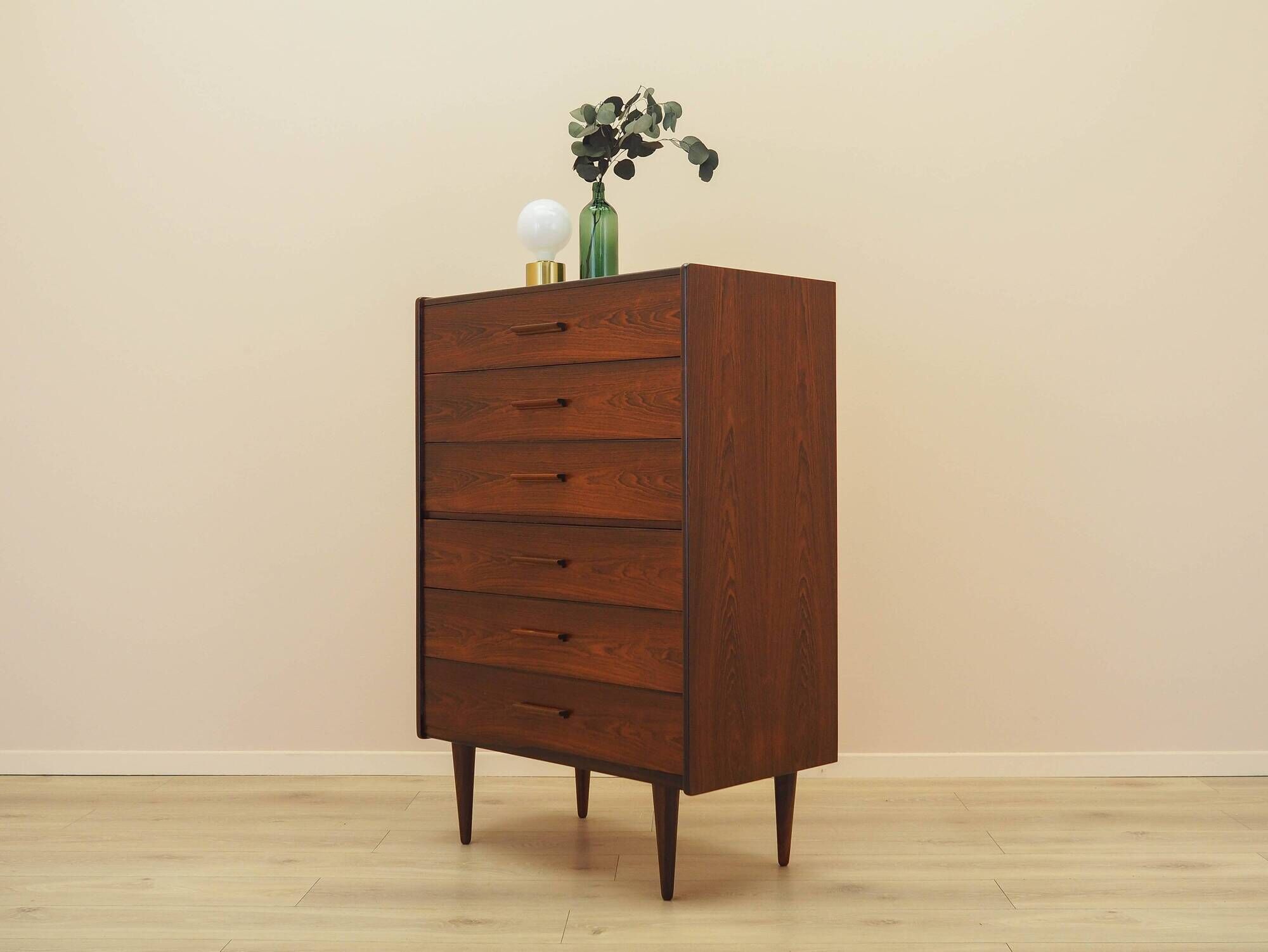 Rosewood chest of drawers, Danish design, 1970s, made in Denmark