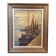 oil on panel signed Crismane - Fishing port, Brittany