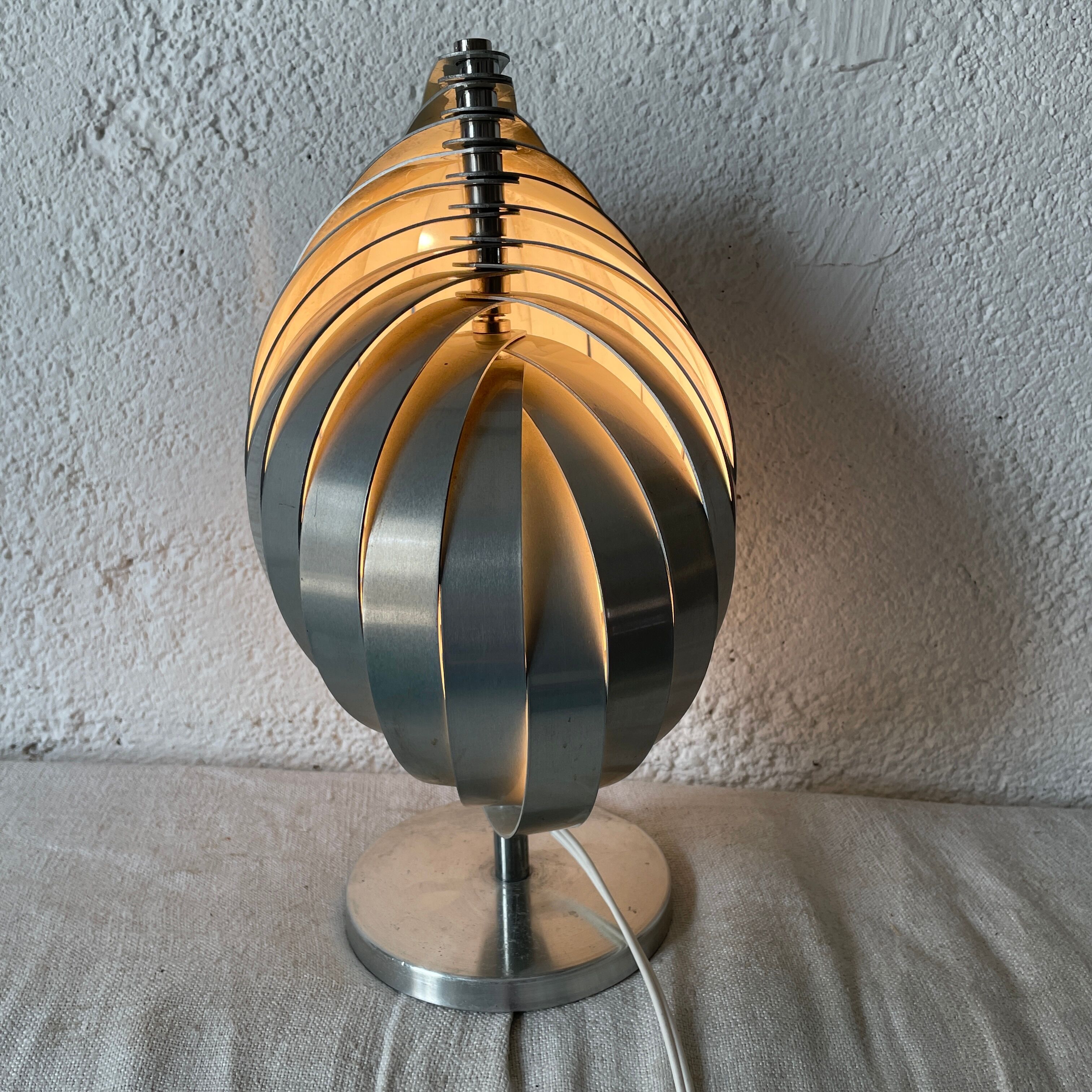 Lamp Henri Mathieu design 1970