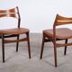 Vintage Danish Dining Chairs in Teak by Erik Buch, 1960s, Set of 4