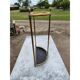 Umbrella stand 1900 brass and iron