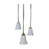 Lace opaline suspension