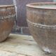 Paire de jarres ("cocios" ou "barreños"), Espagne, 18ème siècle.