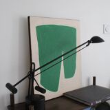 Acrylic on stretched canvas "good luck"