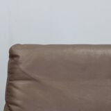 Paire de fauteuils en chêne et cuir L. Olsen & Søn des années 1970, Danemark