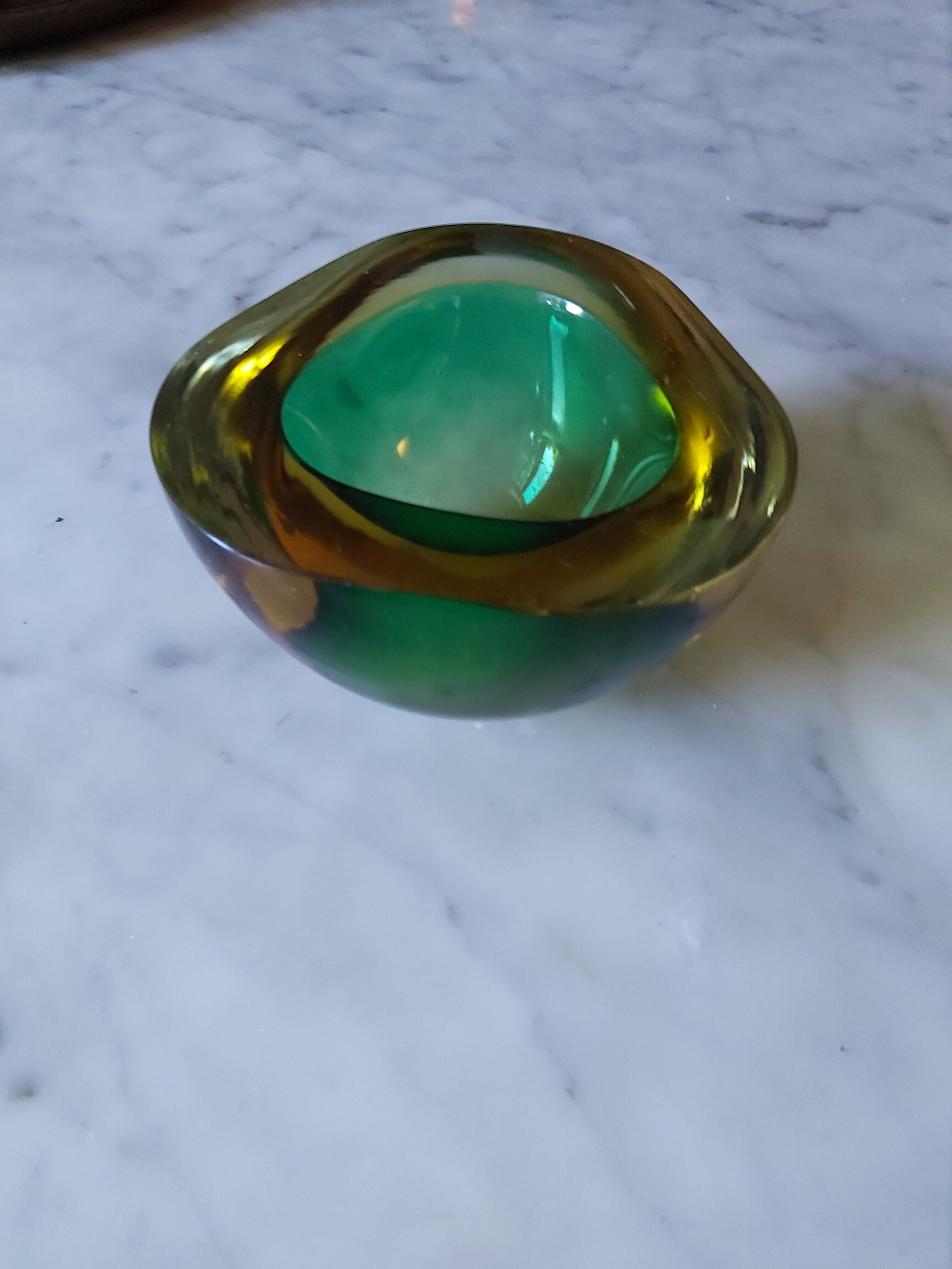 Ashtray Sommerso in Murano glass