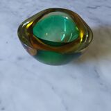 Ashtray Sommerso in Murano glass