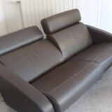 Steiner Faubourg model sofa and 2 poufs