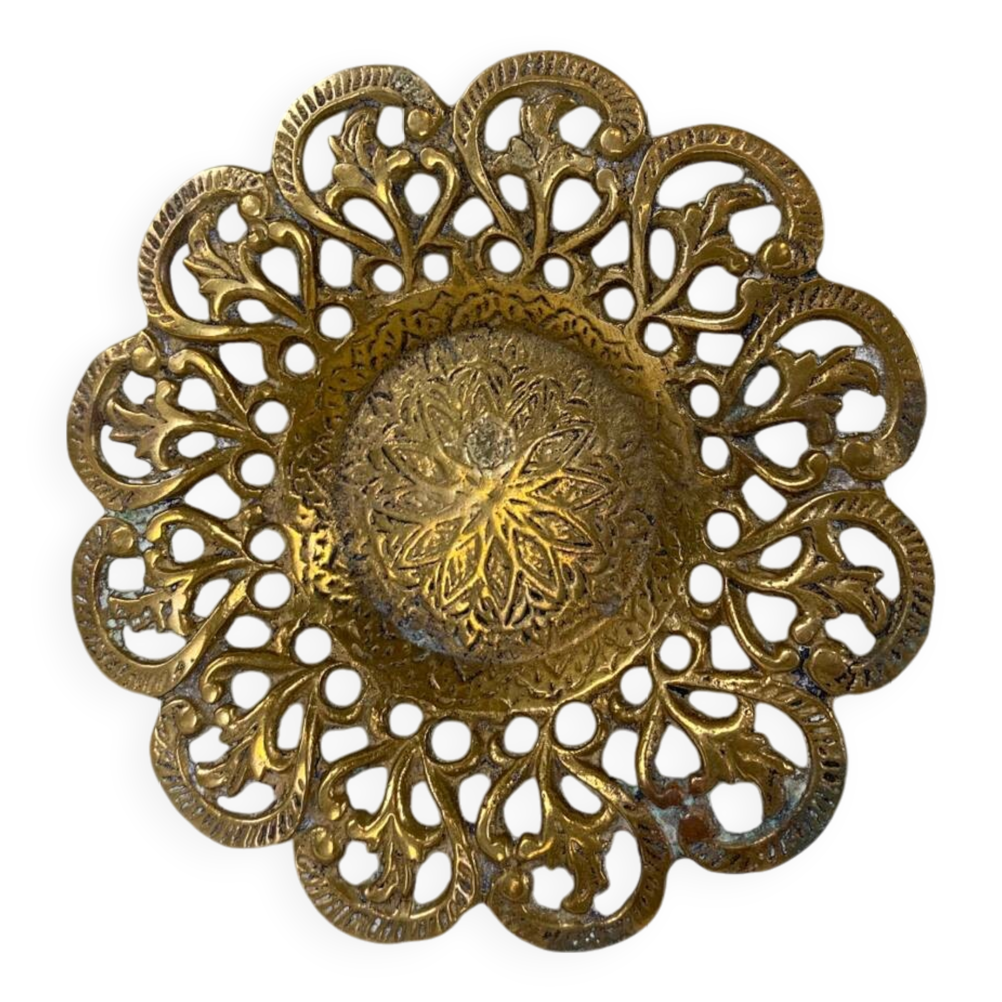 Brass pocket emptier