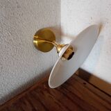 Vintage opaline wall light