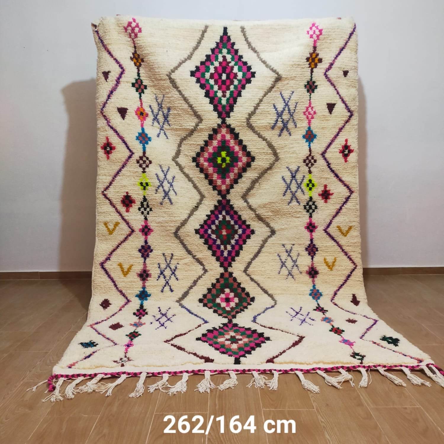 Berber carpet Azilal 2m70 on 1m65