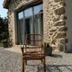 Fauteuil rotin vintage