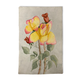 Watercolor with vintage roses