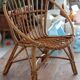 Children's chair in rattan