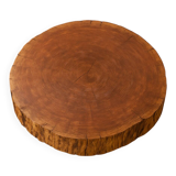 Coffee table made of solid, century-old sequoia, treated and oiled