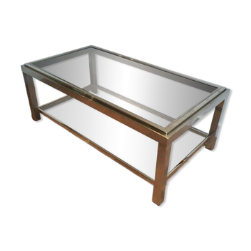 Chrome coffee table